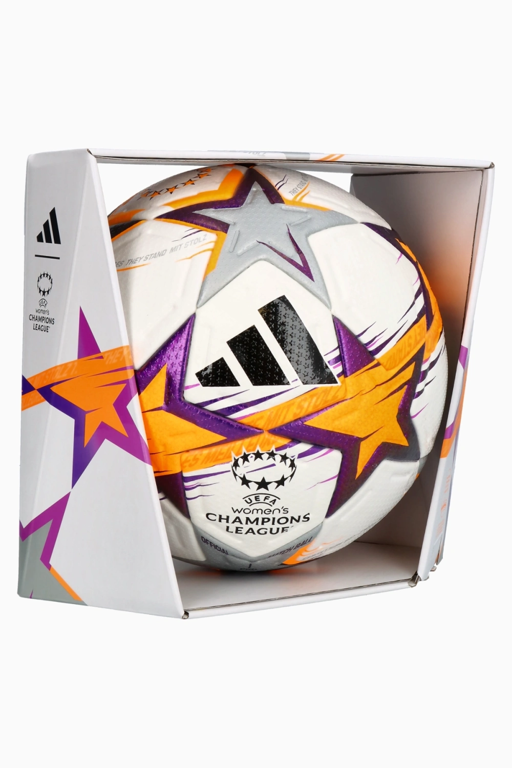 Футбольный мяч adidas WUCL Pro 26/27 размер 5 - серый