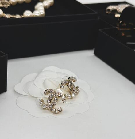 Серьги CHANEL