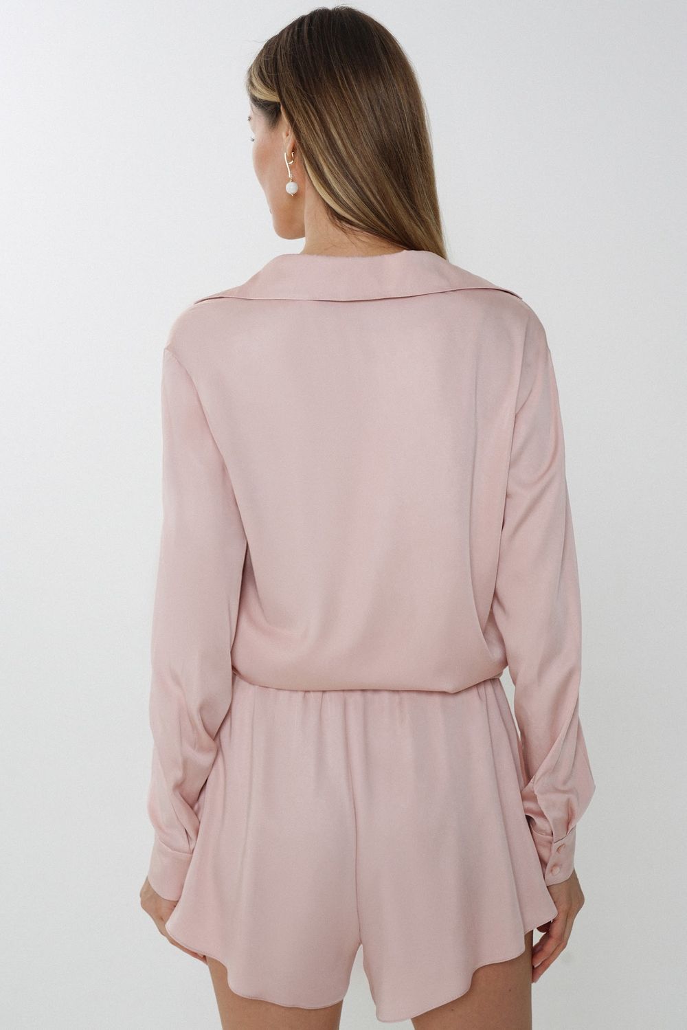 Шорты Alexandra Talalay облегченные AS-h008 жемчужно-розовые