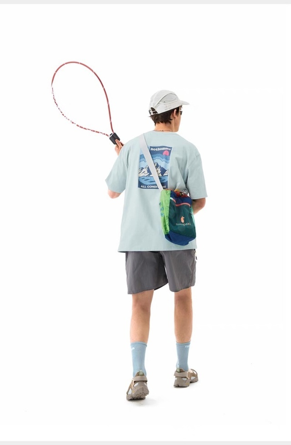 Футболка Nothomme Mountain Blue