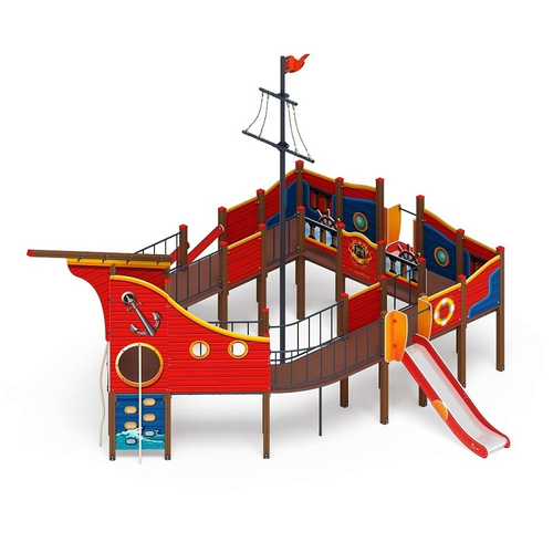 Фрегат (Морской стиль) малый Игровой комплекс H=1200