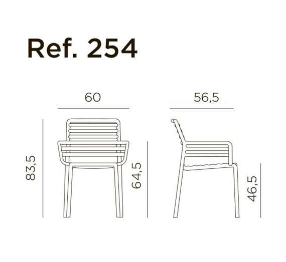 Стул Doga грушевый