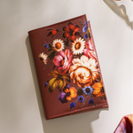 Обложка на паспорт кожаная Жостово