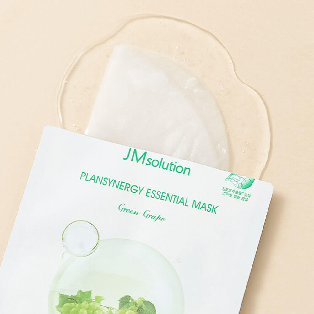 JMsolution Ревитализирующая маска с зелёным виноградом Plansynergy Essential Mask Green Grape