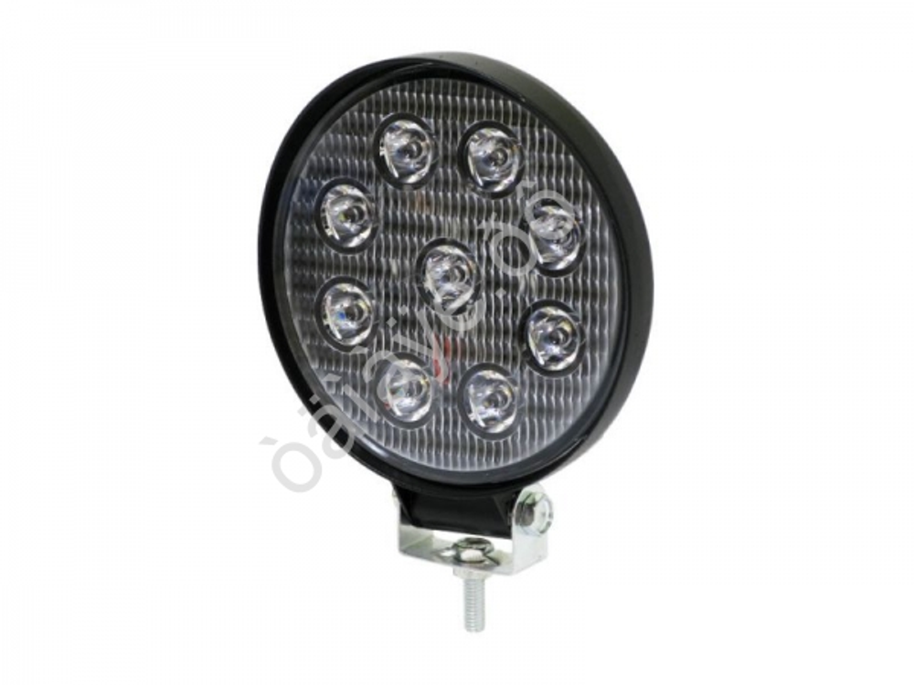 Прожектор LED -круг   9W (110*25) 9LED 9*1Вт (12в) шт 12в09  M5