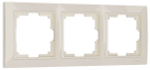 Рамка на 3 поста Snabb basic (слоновая кость)