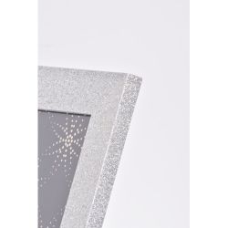 Innova PI00245 фоторамка 10*15cm Glitter , серебро, МДФ | Innova