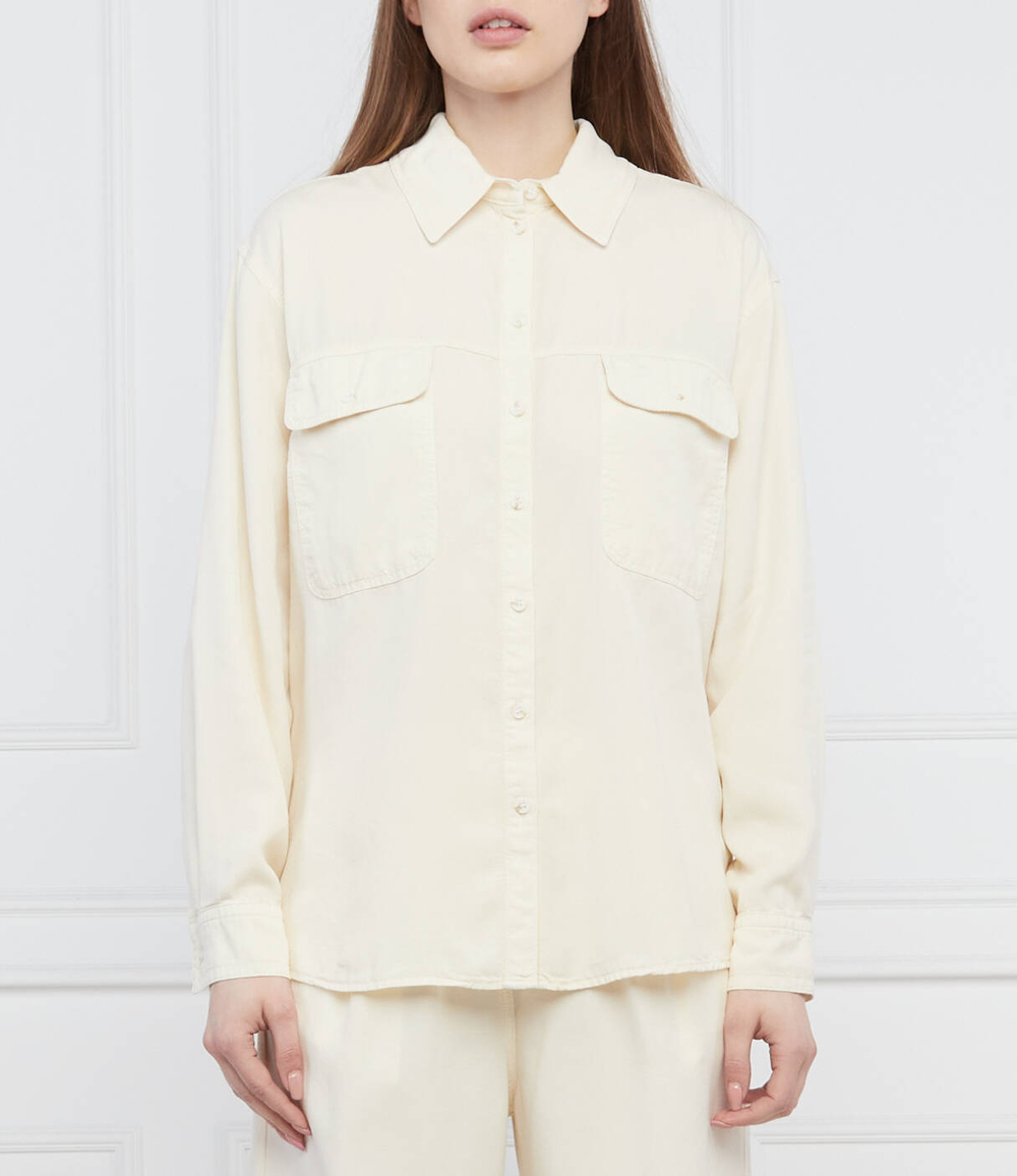 рубашка Patrizia Pepe - кремовый(2C1327 A038)