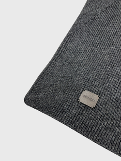 Шарф Calvin Klein Solid Ribbed Gunmetal Heather - One Size
