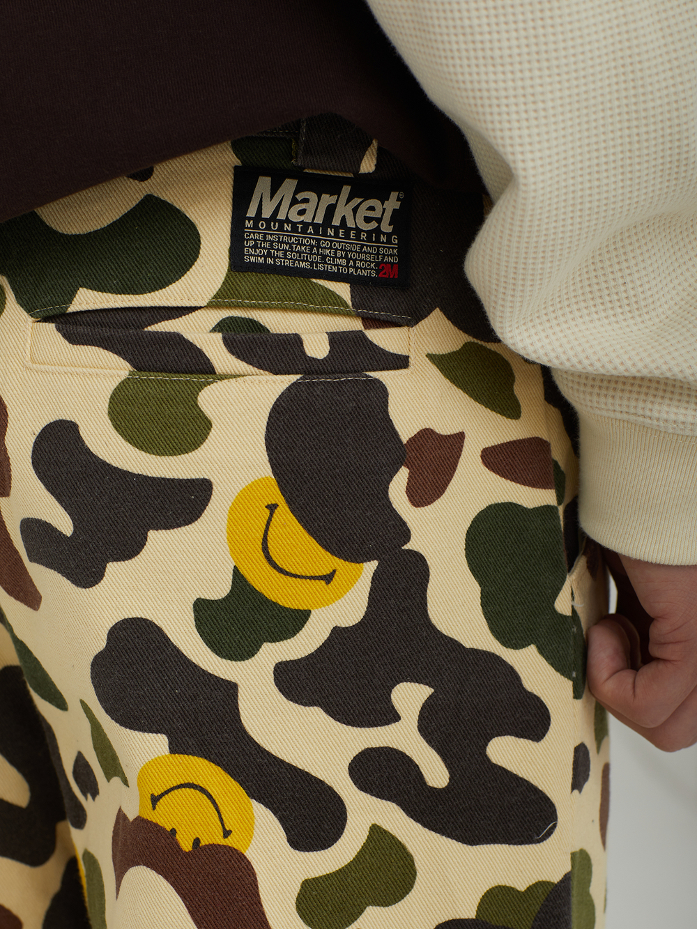 Мужские Брюки Smiley Camo Cargo