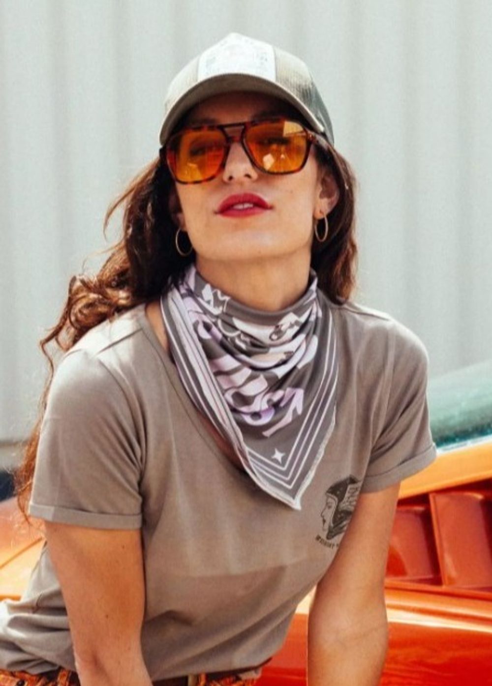 Wildest / Шарф / Женский / Коричневый