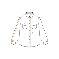 Рубашка Меч PLAID FLANNEL Grey (Белый/Серый)