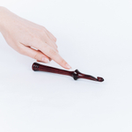 Деревянный крючок для вязания из древесины кедра 9 мм. K225