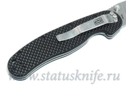 Нож Ontario Rat 1 8882CF Карбон D2 limitedфотография - 5