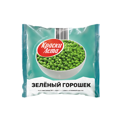 Горошек зеленый 400гр (1х20) КраскиЛета