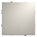 Проходной переключатель встраиваемый VOLTUM S70 одноклавишный 10А, (кашемир)