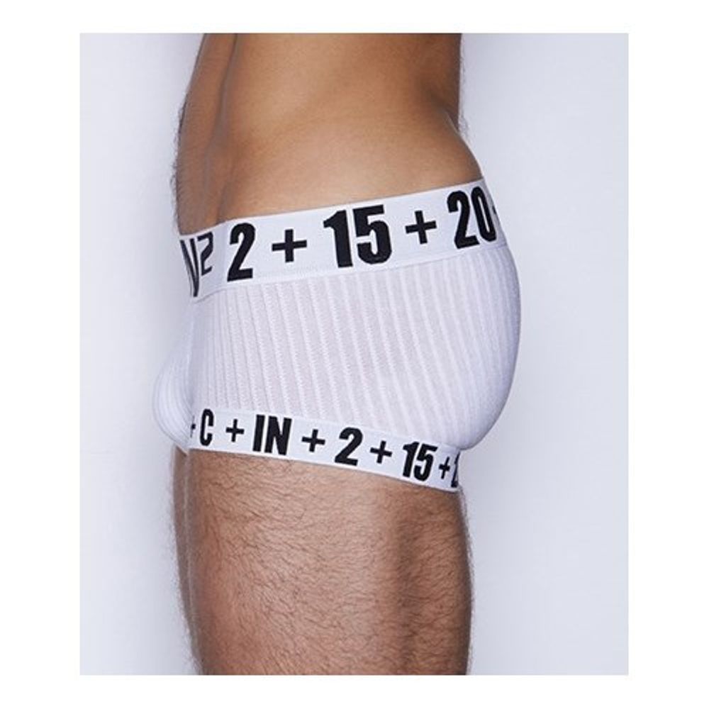 Мужские трусы хипсы X белые C-IN2