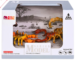 Игровой набор Masai Mara Мир диких животных: семья скорпионов