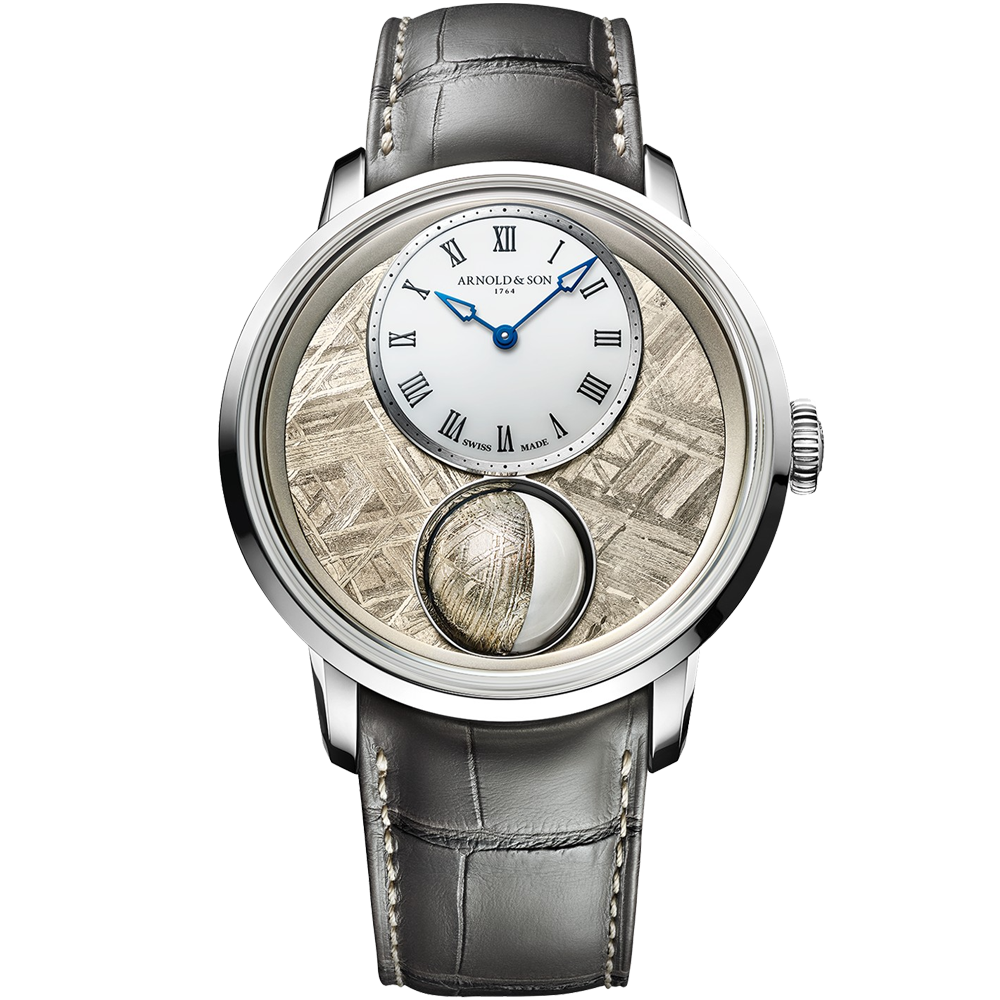 Arnold &amp; Son Luna Magna Platinum Meteorite Collection Pt 950 Platinum Watch