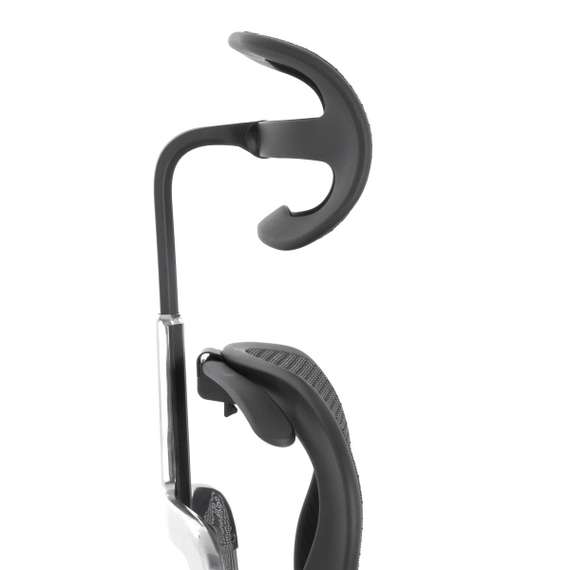 Кресло FALTO Ergohuman Elite 2 с подножкой ( чёрный каркас /сетка чёрный T-168-B1 Black )