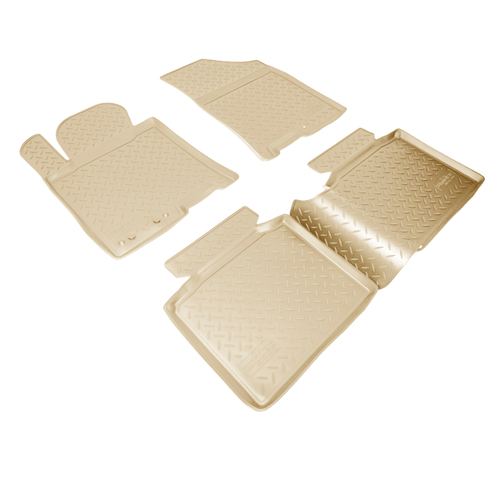 Ковры в салон Norplast/Unidec для Hyundai i40 в кузове VF (2011-)Полиуретан,Бежевый, арт.NPL-Po-31-19-B