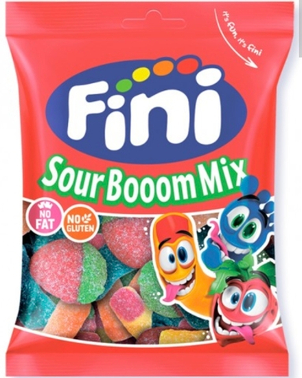 Мармелад жев."Sour Boom Mix" 90гр /FINI Испания/