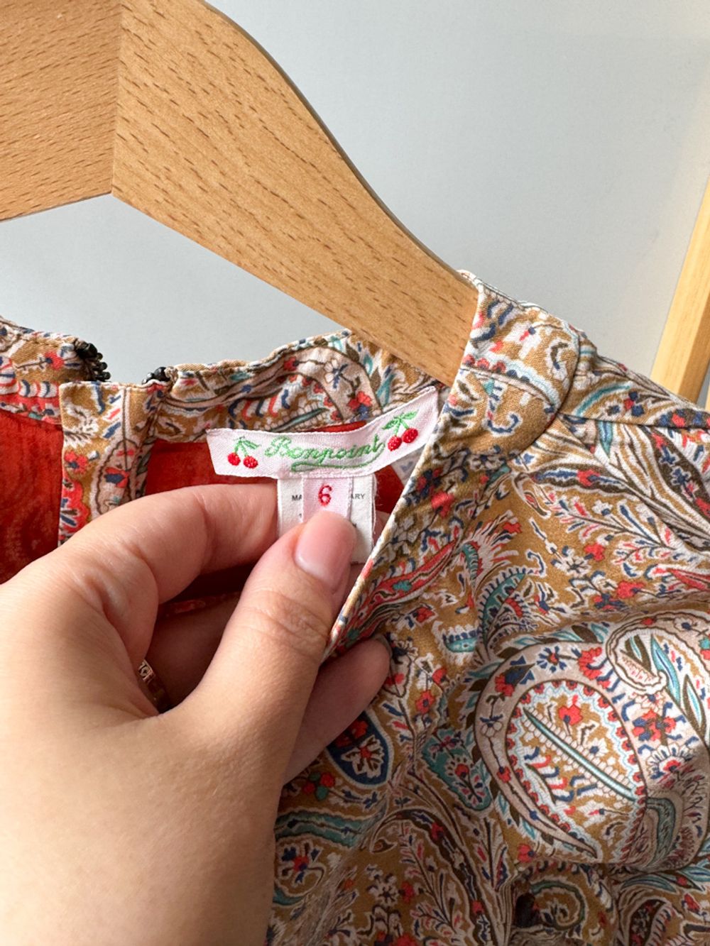 Хлопковое платье Bonpoint, 116