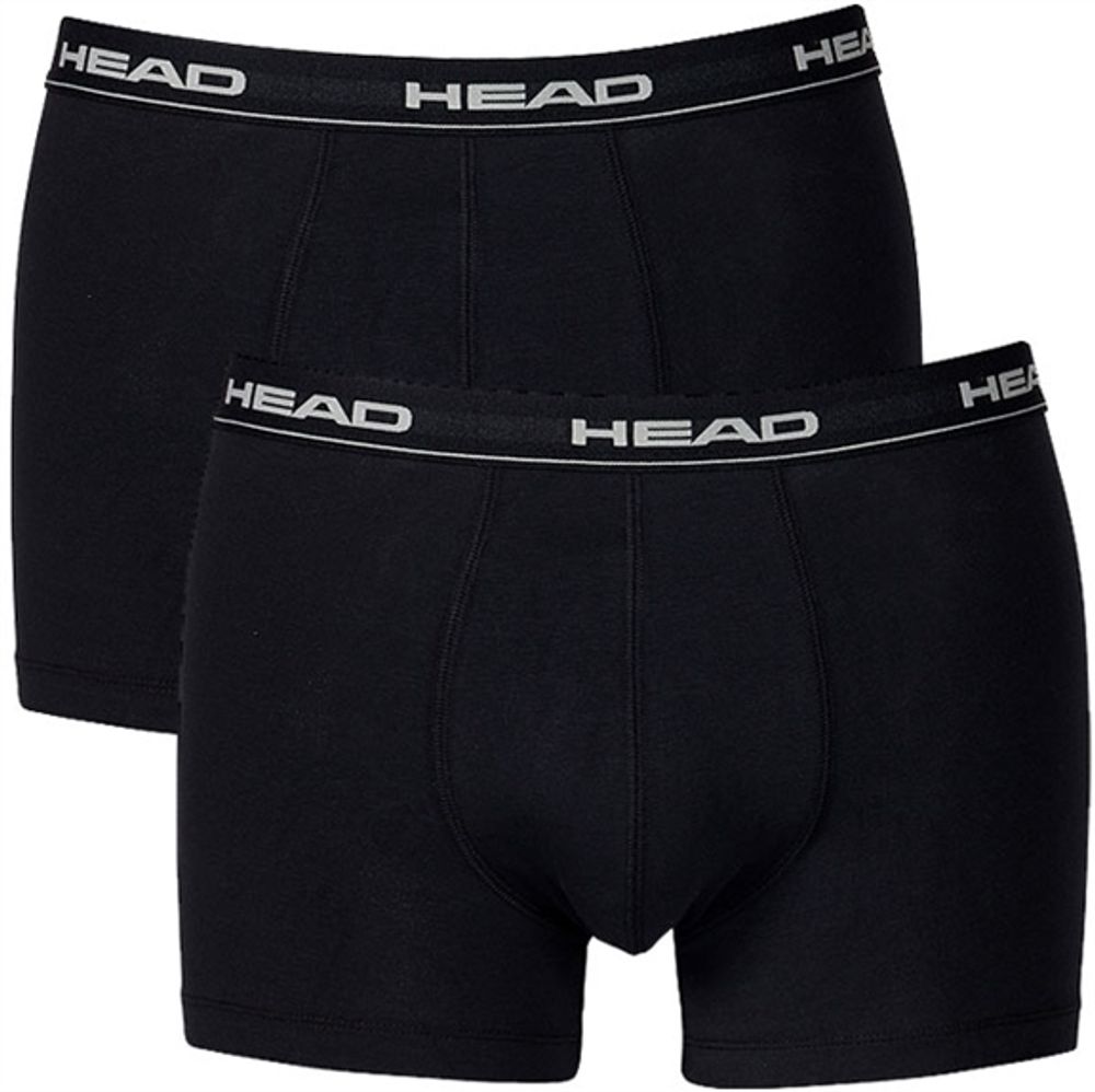 Мужские спортивные боксеры Head Mens Boxer 2Pack - black