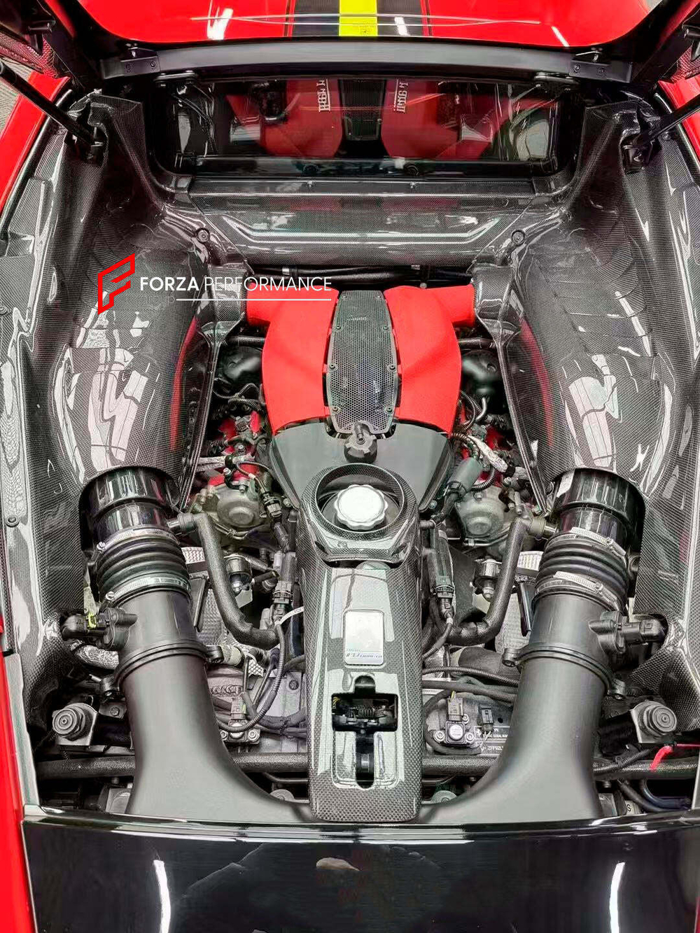 Карбоновый обвес на замену для Ferrari F8 Феррари