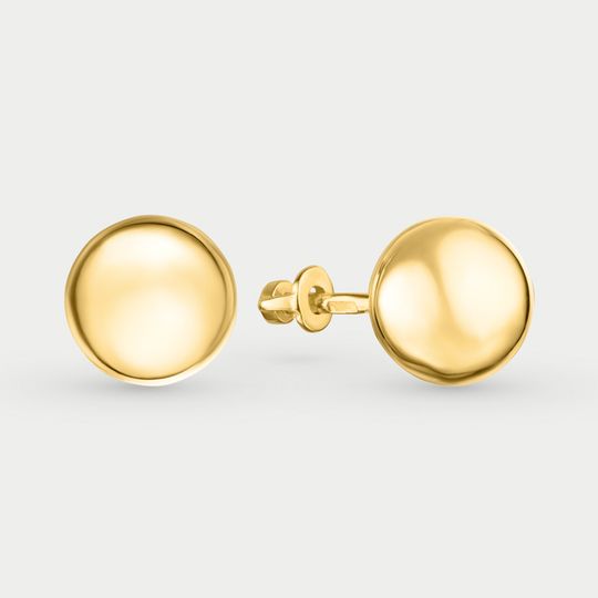 Серьги золотые