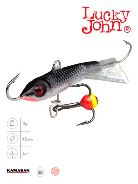 Балансир Lucky John CLASSIC 4.5 с тр. 50мм/13H блистер