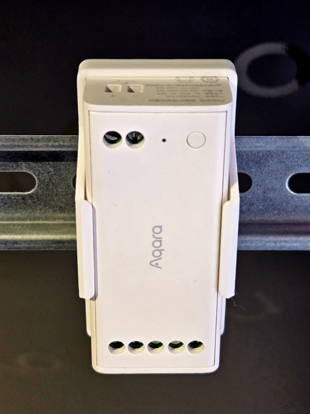 Крепление-держатель для Aqara LED strip driver, 3D печать, белый