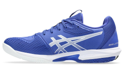 Мужские кроссовки теннисные Asics Solution Speed FF 3 - тёмно-кобальтовый/белый