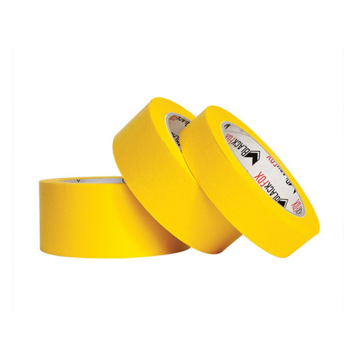 BlackFox Лента малярная EXTRA 36х40м, 110ᴼ 60мин, Ярко-желтая