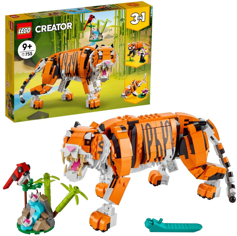 Конструктор LEGO Creator 31129 Величественный тигр