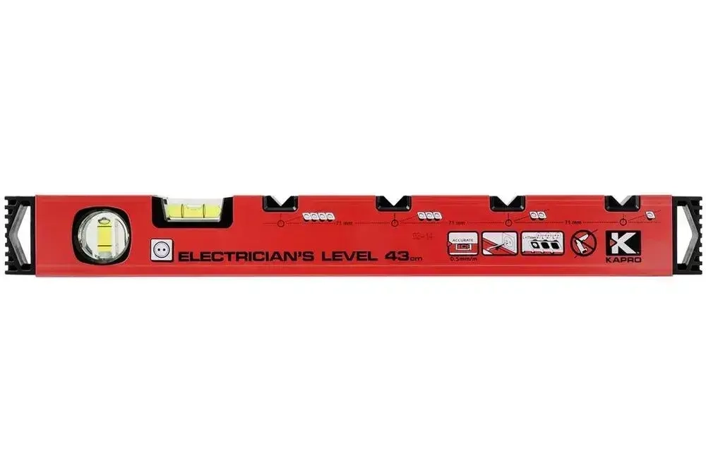 Уровень для электрика 48 см. KAPRO 783-48