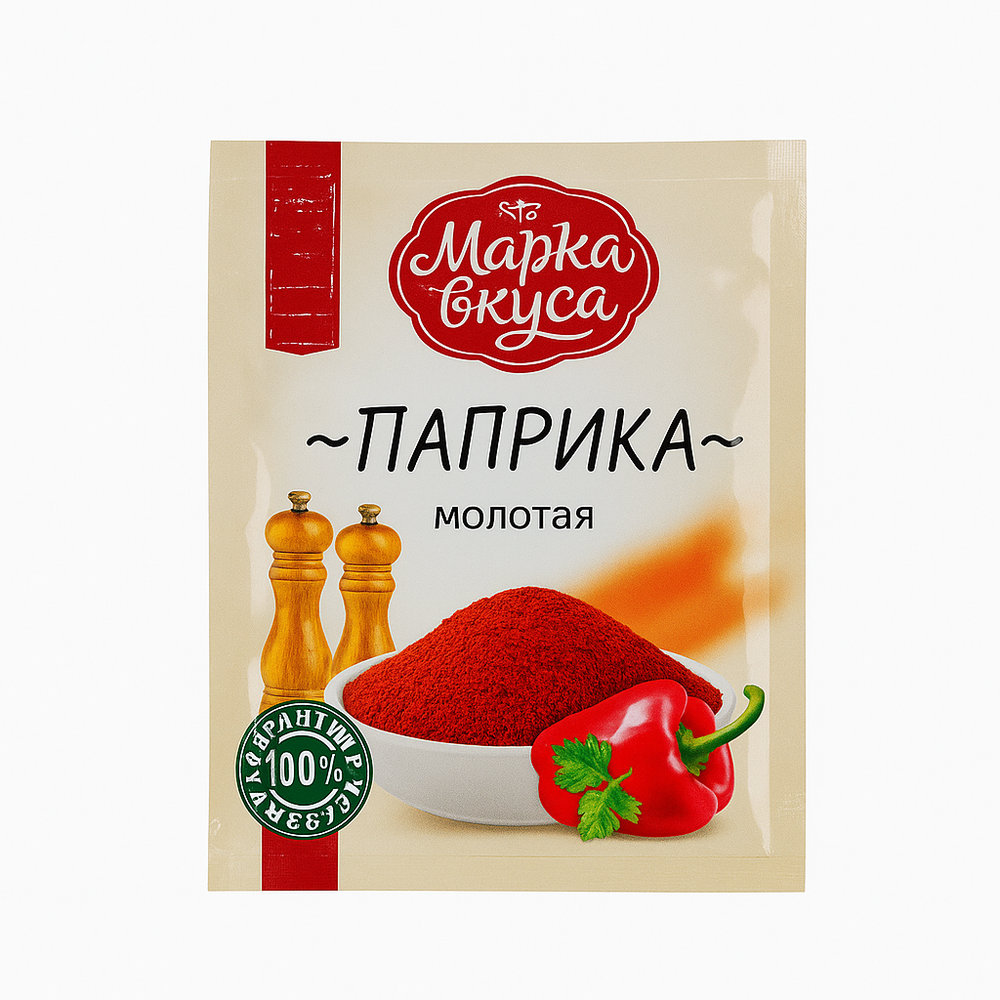 Паприка молотая Марка Вкусов 10 гр