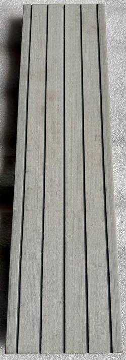 Террасная доска ДПК Best decking Light Тиснение/широкий вельвет цвет: Серый