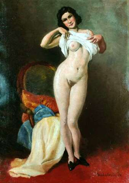 Miklos Mihalovits (1888-1960) - эротическое искусство венгерского художника Миклоша Михайловица