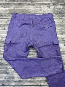 Льняной летний костюм Brunello Cucinelli