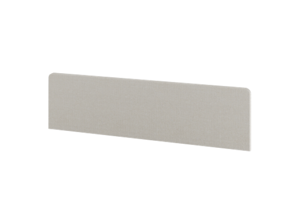 Экран фронтальный ЛДСП ткань Romeo 1350х370х32 512071-002 Слоновая кость