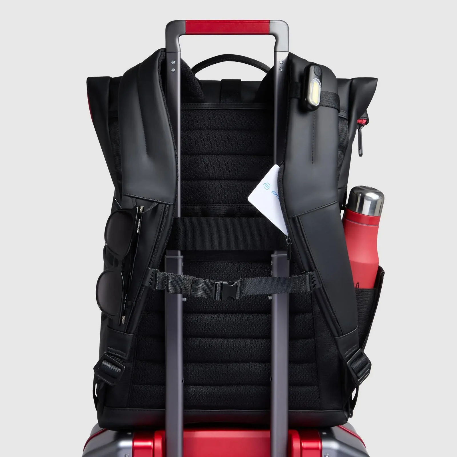 Рюкзак ролл-топ Piquadro Ducati/Nero
