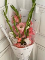 Букет из гладиолусов