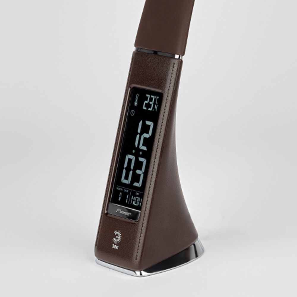 Настольный светильник ЭРА NLED-461-7W-BR светодиодный коричневый