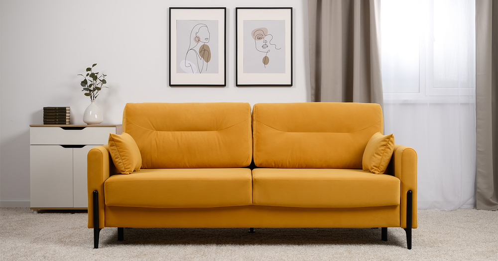 Барселона диван-кровать (желтый)