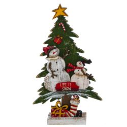 GAEM Фигурка декоративная "Ёлка",L18 W5 H31 см, 2в.