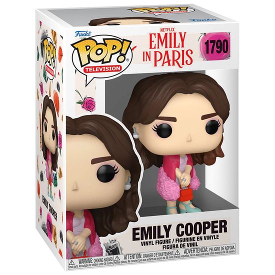 Фигурка Funko POP! TV Emily in Paris Emily Cooper (1790) 86259 / Фигурка Фанко ПОП! по мотивам сериала "Эмили в Париже", Эмили Купер