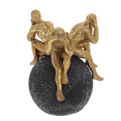 GAEM Фигурка декоративная "Три человека", L15 W15 H18 см