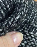 Пряжа для вязания пух мериноса с хлопком на бобине JULIE