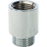 Удлинитель резьбовой STOUT SFT 0002 - 1/2" длина 25 мм (ВР/НР, латунь хромированная)